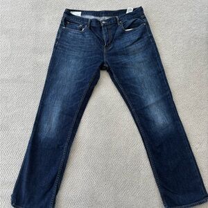 Banana Republic Dark Blue Straight Jeans